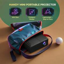 CineBeam™ 2026 Portable Mini Projector – Instant Home Cinema