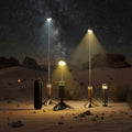 Telescopic Rechargeable LED Camping Lantern & 10000mAh Power Bank