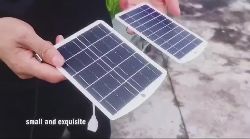 SunPocket™ 3W Portable Solar USB Charger – Off-Grid Power