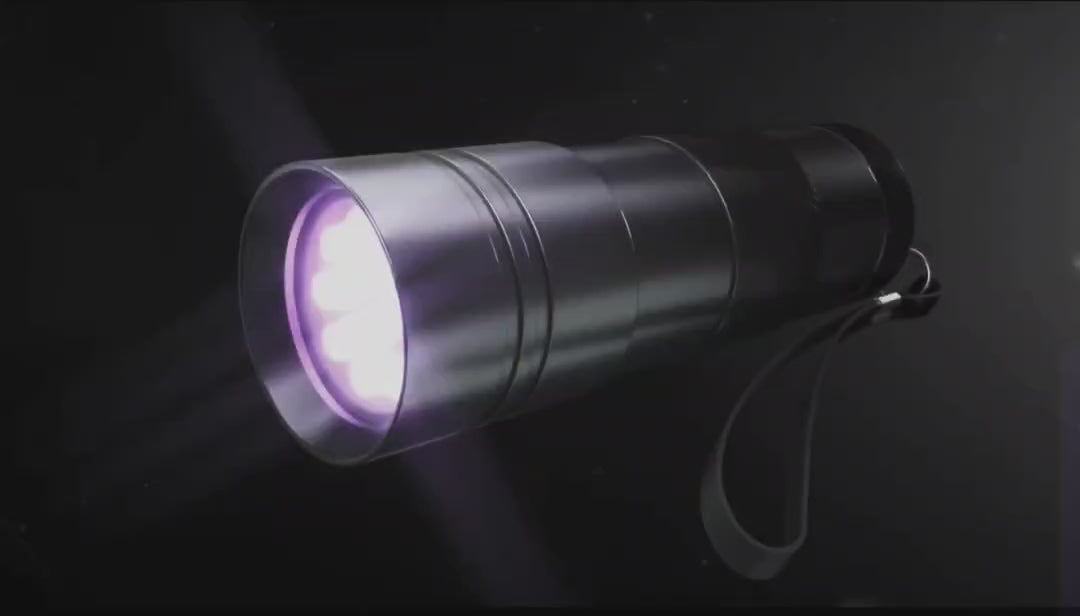 DualBeam™ 2-in-1 UV & White LED Rechargeable Flashlight